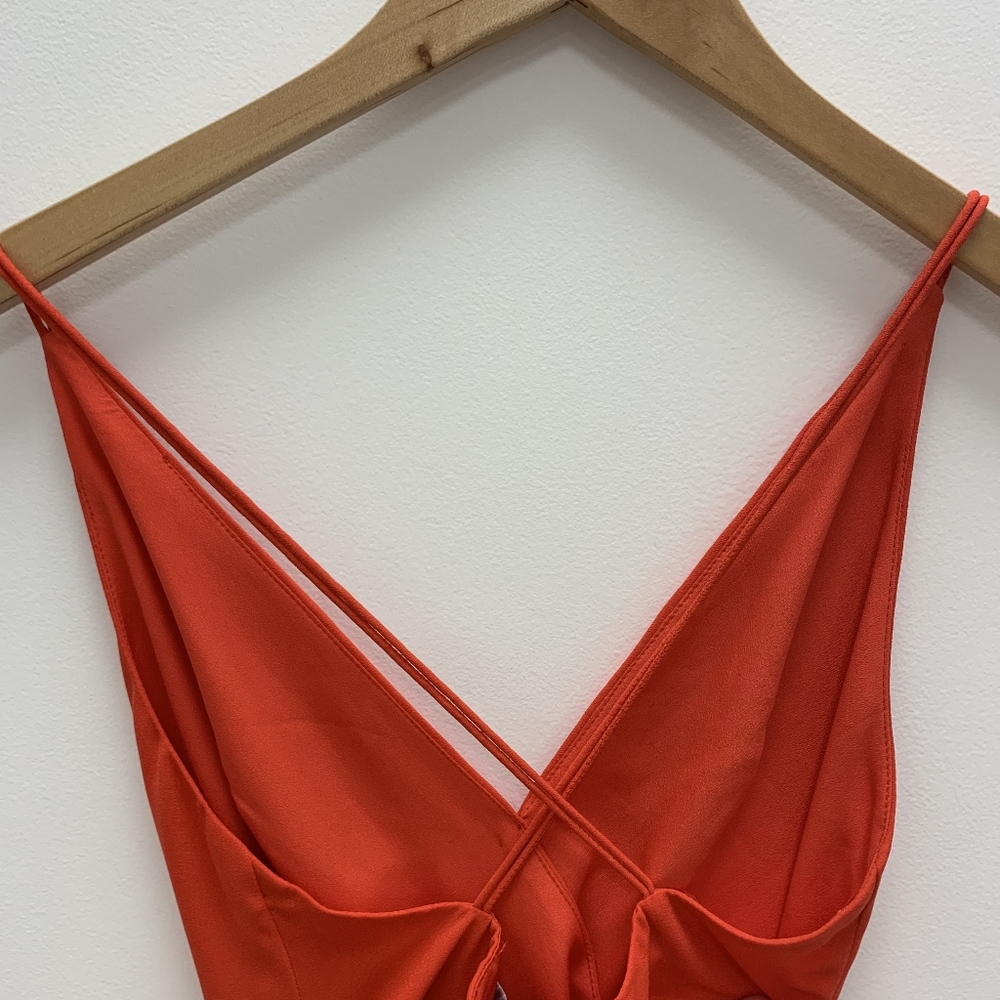 NWT Finders Keepers Here We Go Playsuit in Red - Picture 5 of 11